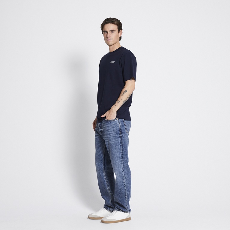 Printed tee "West" Navy